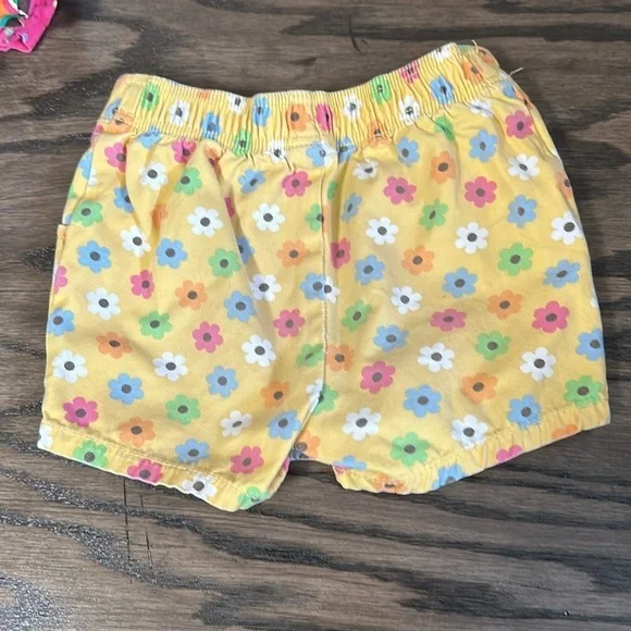 Toddler Girls Patterened Shorts - 3T - Picture 7 of 8